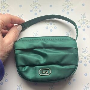 lug Scuffle Mini Disco Pleated Wristlet